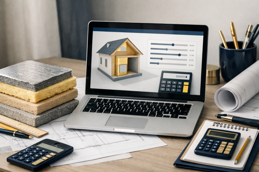 Isolation : calcul du prix et simulateur
