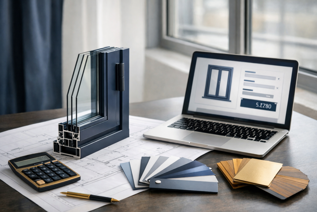 Fenêtre alu : prix et simulateur