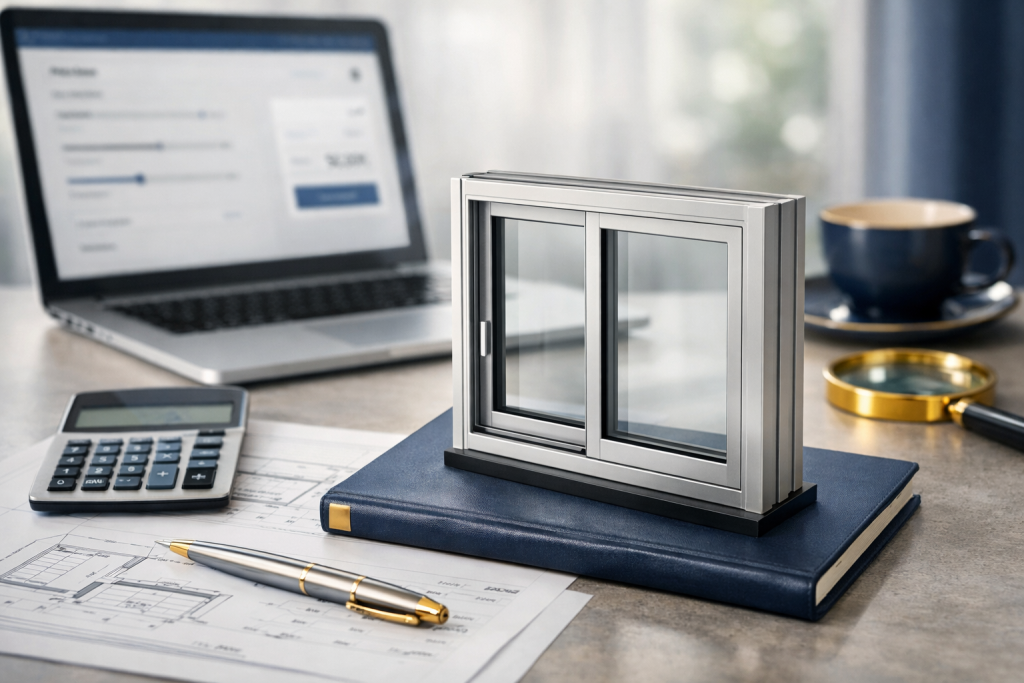Fenêtre coulissante alu : prix et simulateur
