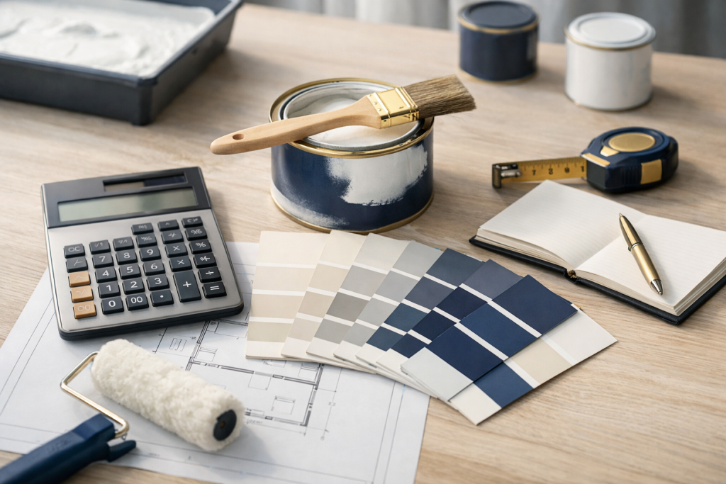 Peinture de plafond : prix et simulateur