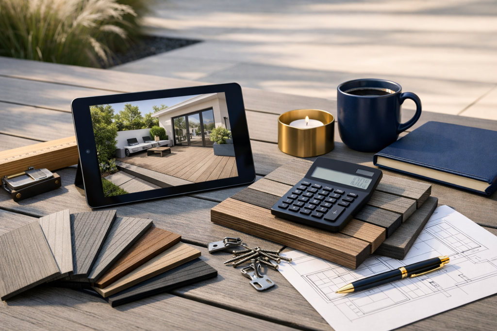 Terrasse composite : prix et simulateur