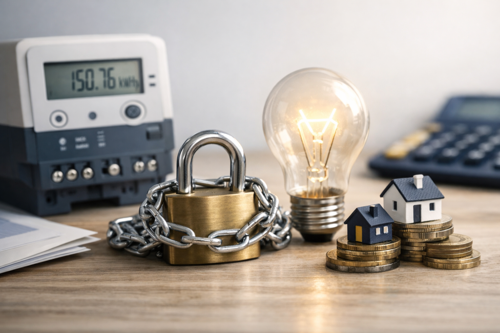 Électricité à prix bloqué : simulation