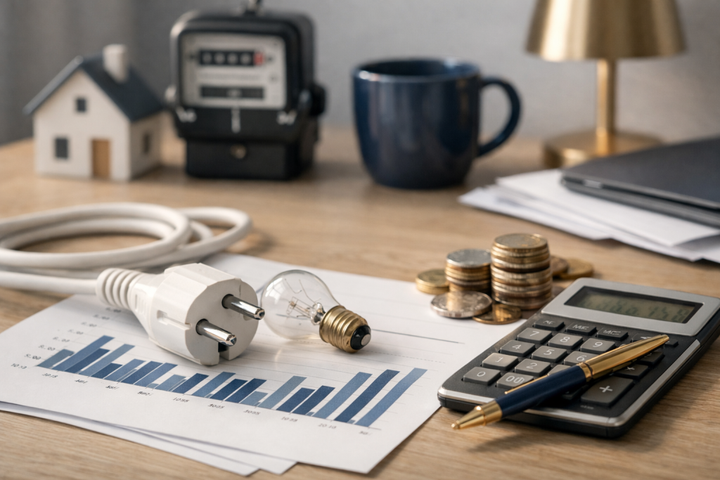 Électricité : prix et simulation